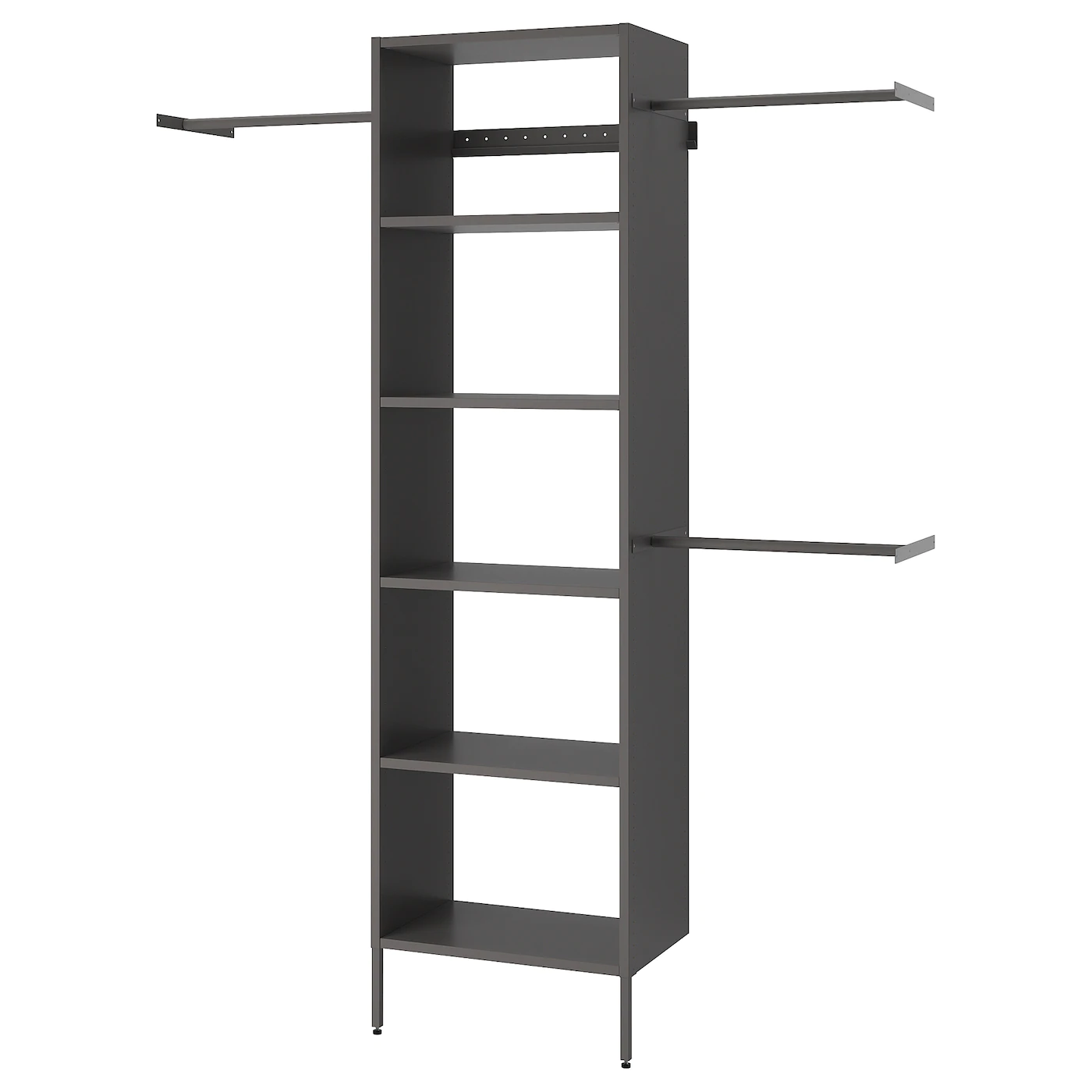 IKEA AURDAL Wardrobe Combination Dark Gray 68 1/294 1/2x15 3/4x87 "