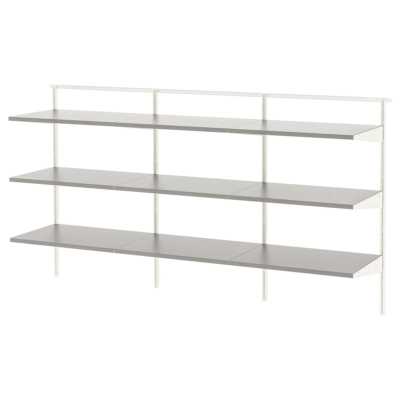 IKEA BOAXEL Shelving Unit White/gray 73 3/4x15 3/4x39 5/8 "