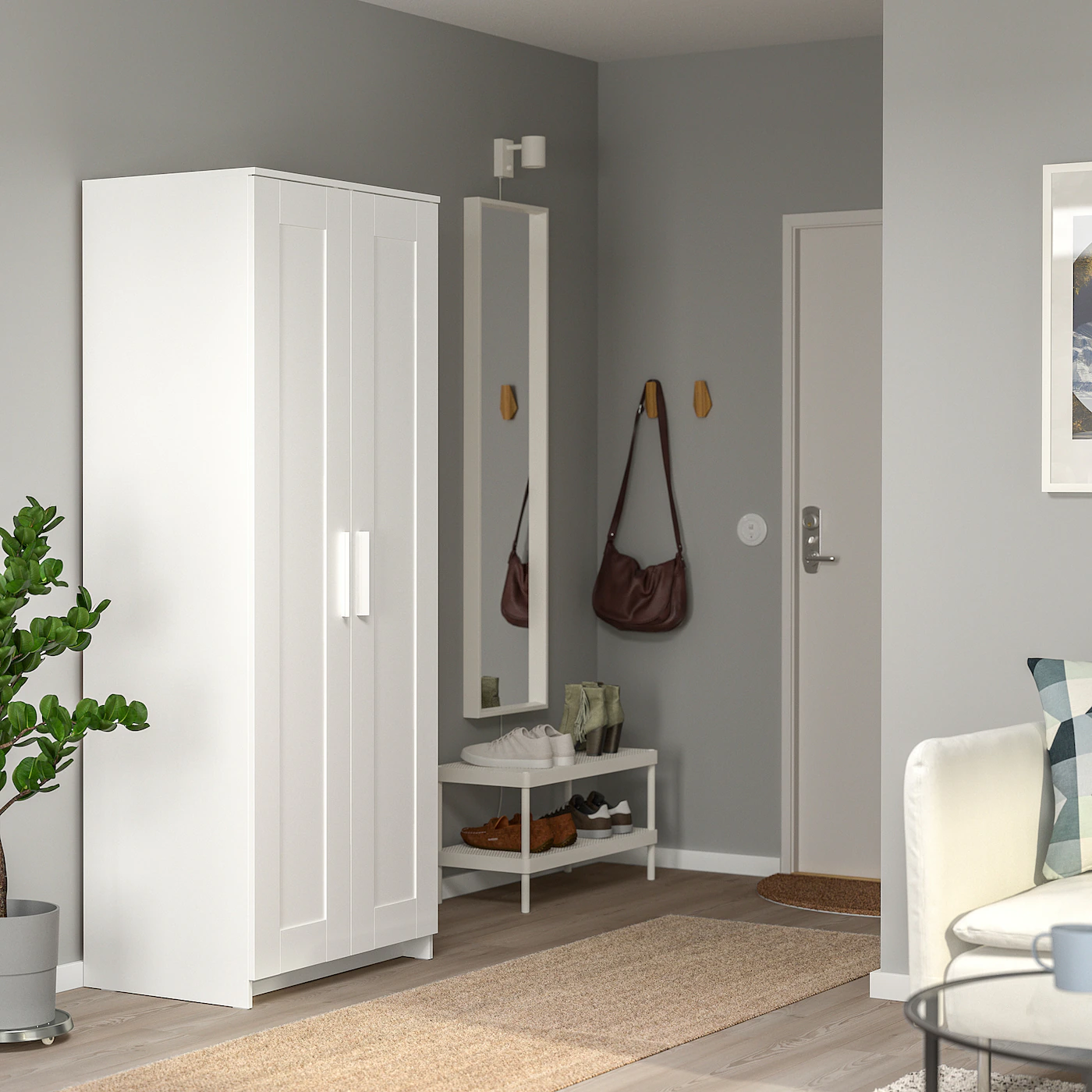 Ikea Armoi outlet store -Ikea Armoi outlet store brimnes wardrobe with 2 doors white 0746968 pe744294 s5
