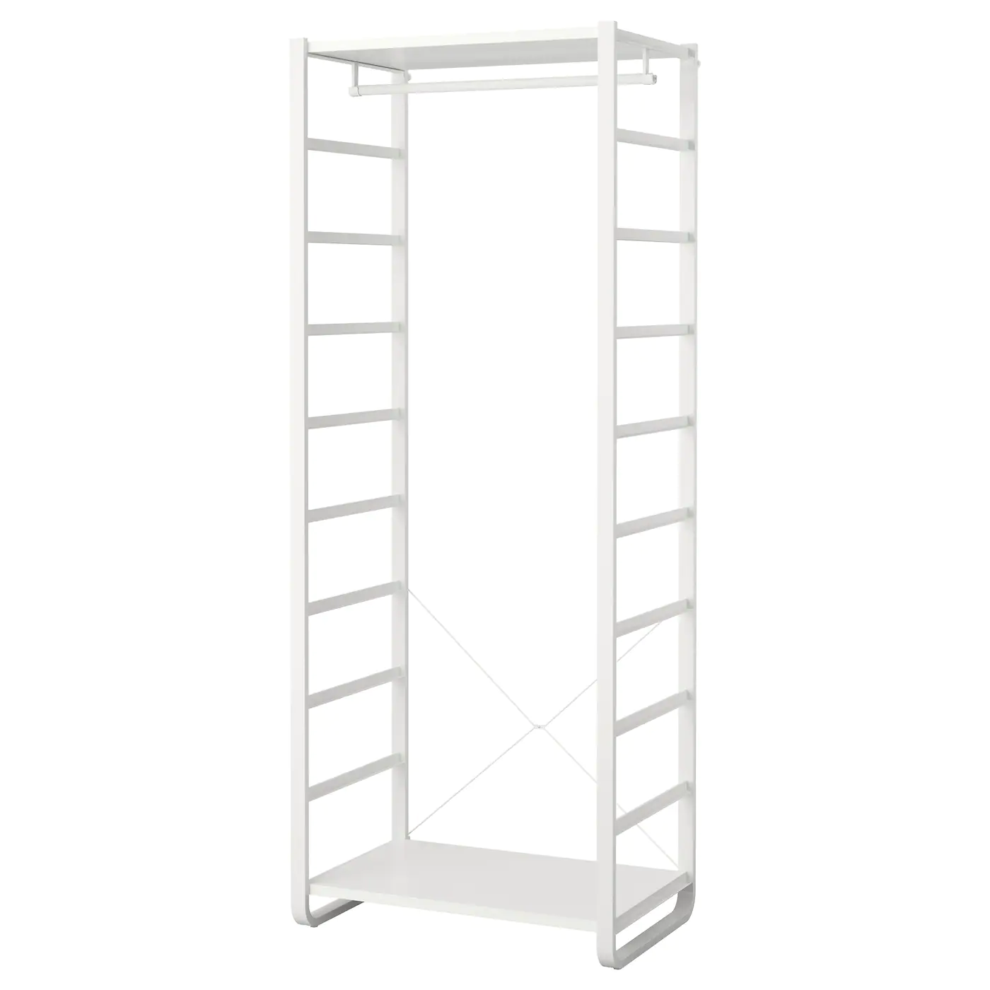 IKEA ELVARLI Wardrobe Combination White 33 1/4x21 5/8x85 " 2 IKEA ELVARLI Wardrobe Combination White 33 1/4x21 5/8x85 " -Ikea Armoi outlet store elvarli wardrobe combination white 0440394 pe592438 s5