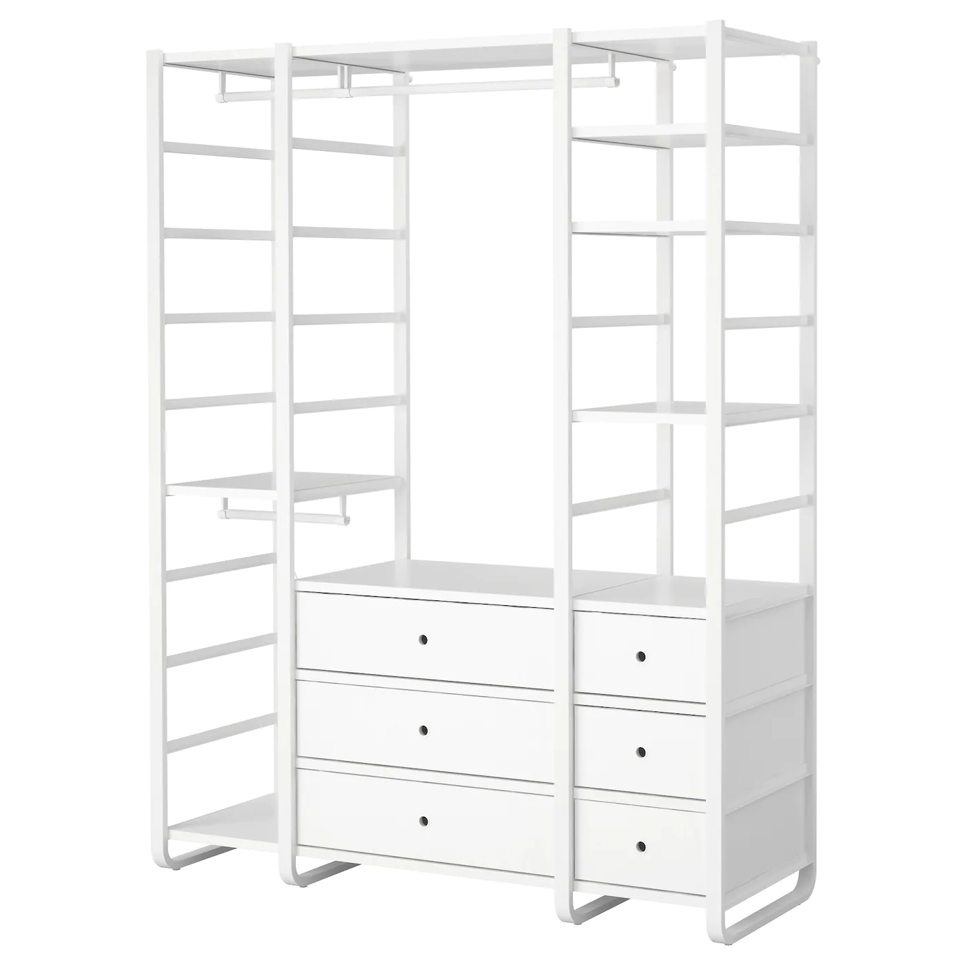 IKEA ELVARLI Wardrobe Combination White 65x21 5/8x85 "
