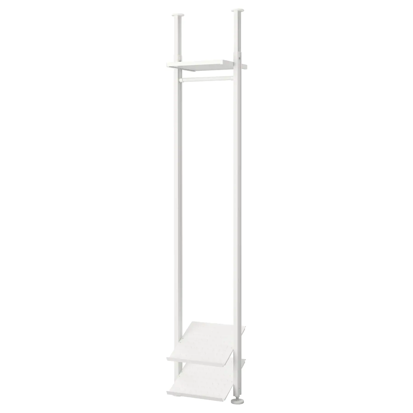 IKEA ELVARLI Wardrobe Combination White 20 3/8x14 1/8x87 1/4137 3/4 " -Ikea Armoi outlet store elvarli wardrobe combination white 0440428 pe592469 s5