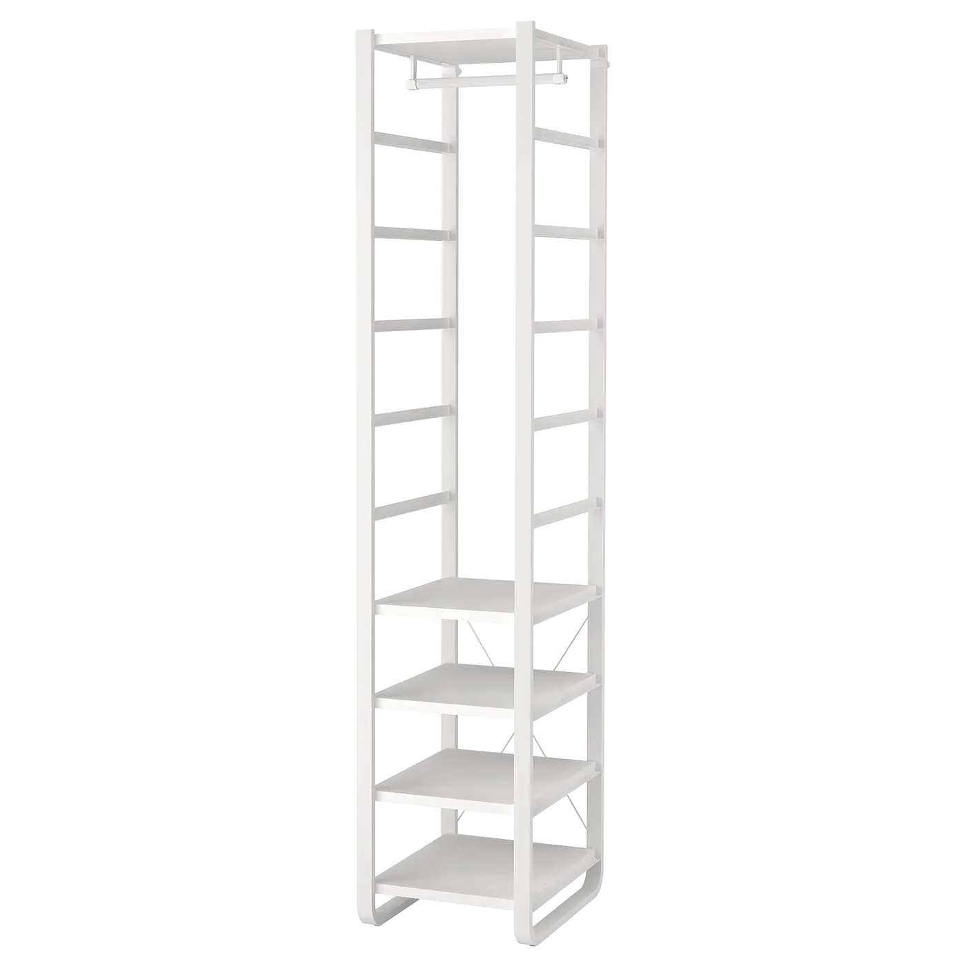 IKEA ELVARLI Wardrobe Combination White 17 1/2x21 5/8x85 "