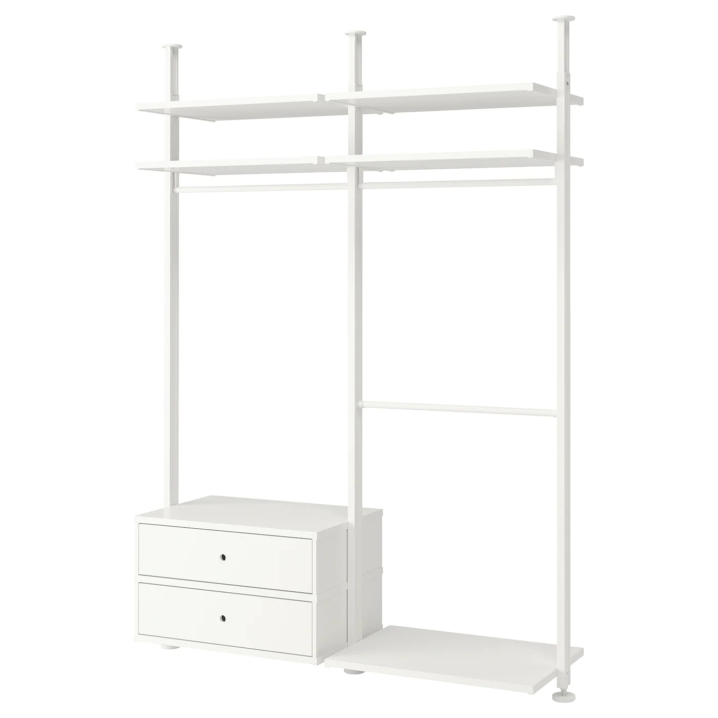 IKEA ELVARLI Wardrobe Combination White 68 7/8x20x87 1/4137 3/4 " -Ikea Armoi outlet store elvarli wardrobe combination white 0713937 pe729854 s5