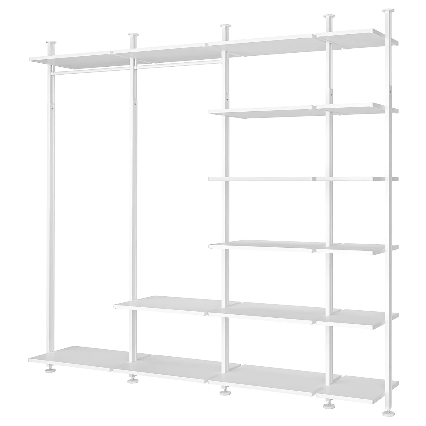 IKEA ELVARLI Wardrobe Combination White 119 1/4x20 1/8x87 1/4137 3/4 " -Ikea Armoi outlet store elvarli wardrobe combination white 0926903 pe789592 s5