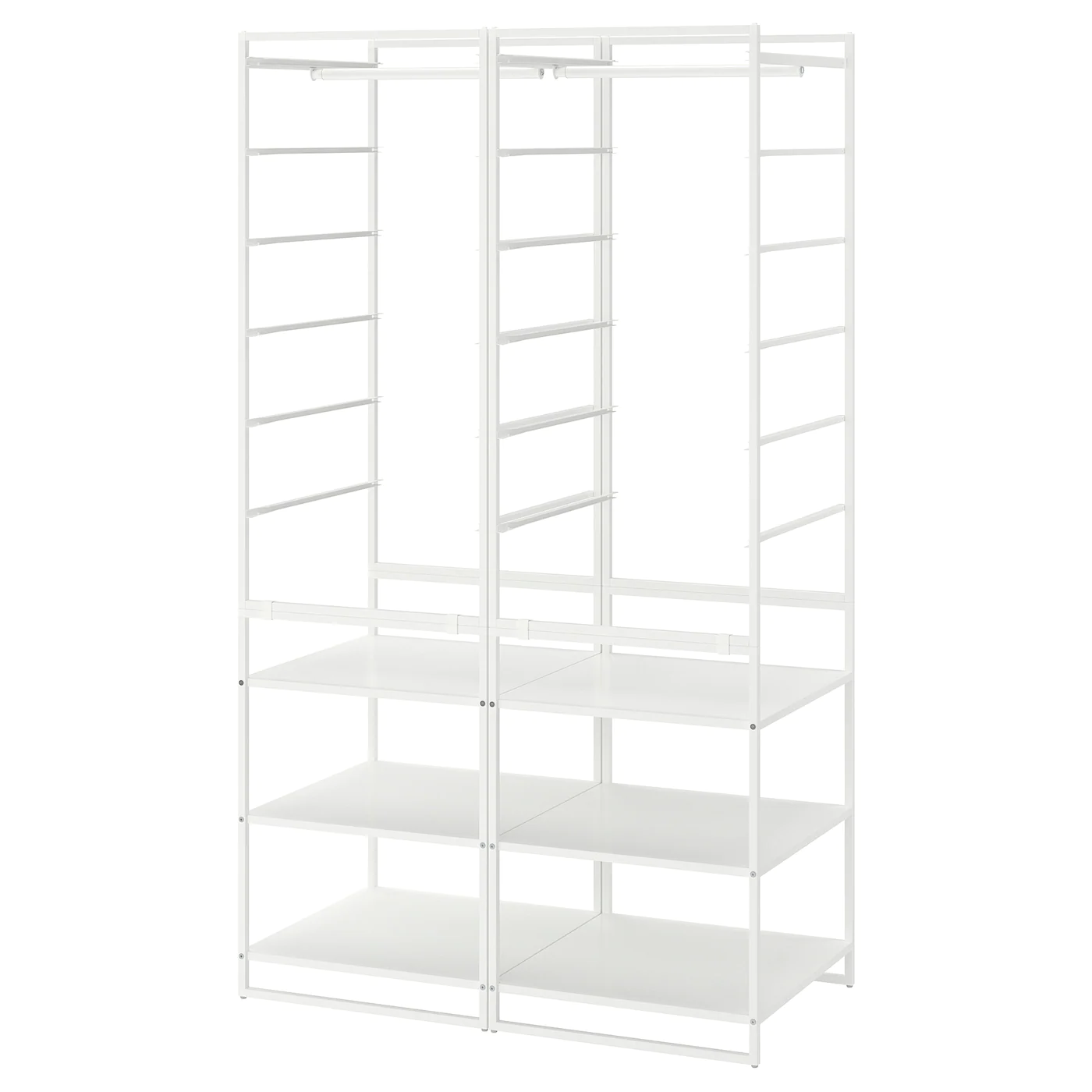 IKEA JONAXEL Wardrobe Combination White 39x20 1/8x68 1/8 "