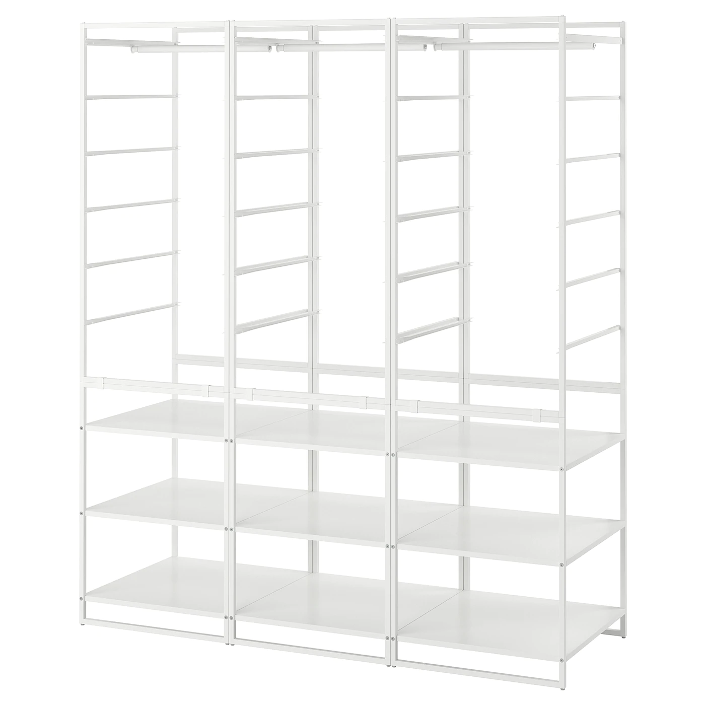IKEA JONAXEL Wardrobe Combination White 58 1/4x20 1/8x68 1/8 "