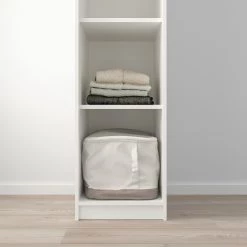 IKEA KLEPPSTAD Open Wardrobe White 15 1/2x69 1/4 " -Ikea Armoi outlet store kleppstad open wardrobe white 0733316 pe748775 s5