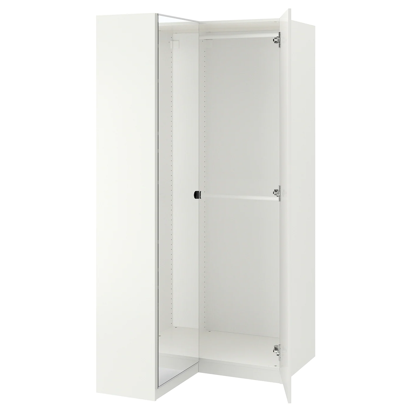 IKEA PAX Corner Wardrobe White/Fardal Vikedal 43 1/2/34 5/8x79 1/8 "