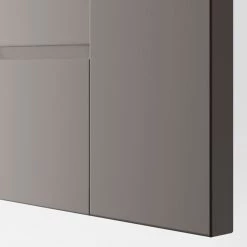 IKEA PAX / GRIMO Wardrobe Combination White/Grimo Gray 78 3/4x23 5/8x79 1/4 " -Ikea Armoi outlet store pax grimo wardrobe combination white grimo gray 0928469 pe789883 s5