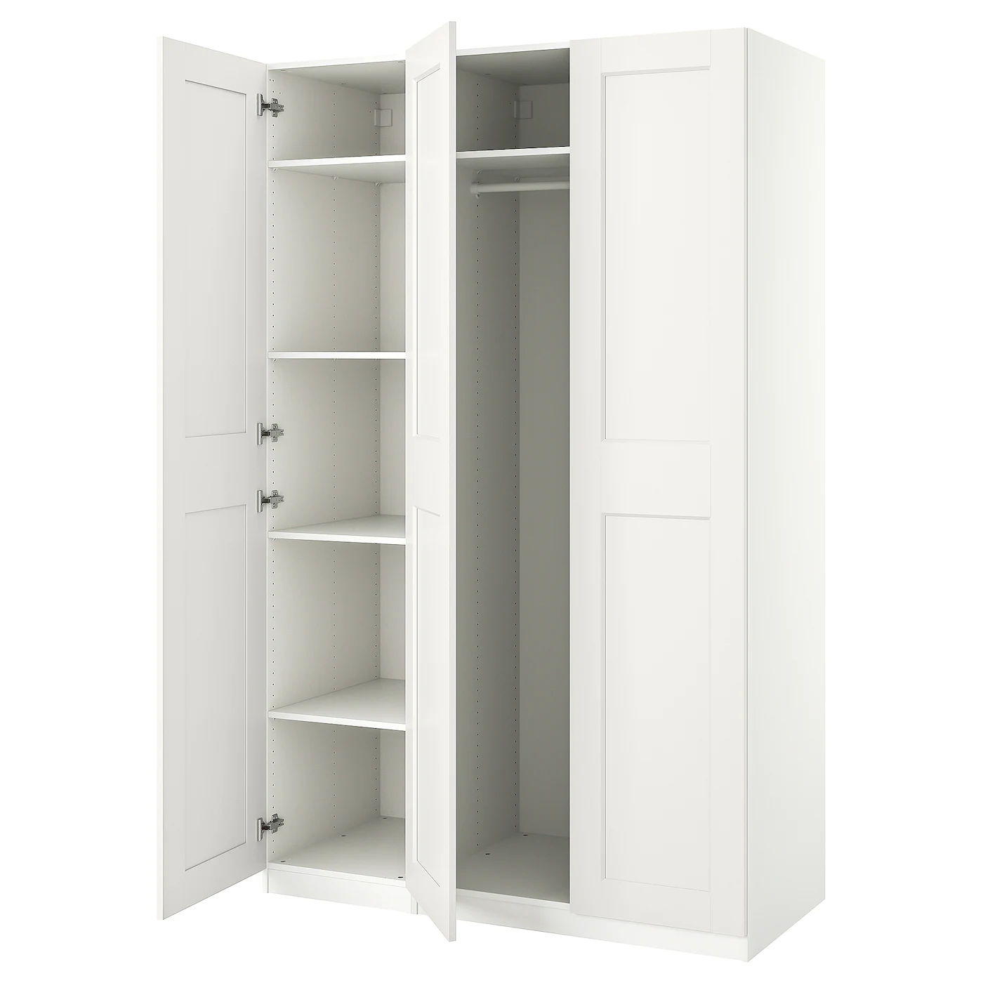 IKEA PAX / GRIMO Wardrobe Combination White 59x23 5/8x93 1/8 " -Ikea Armoi outlet store pax grimo wardrobe combination white 1024715 pe833640 s5