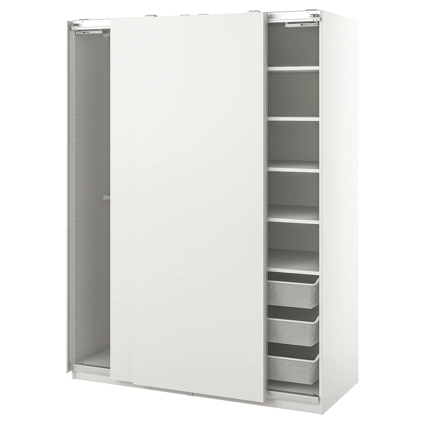 IKEA PAX / HASVIK Wardrobe White 59x26x79 1/4 "