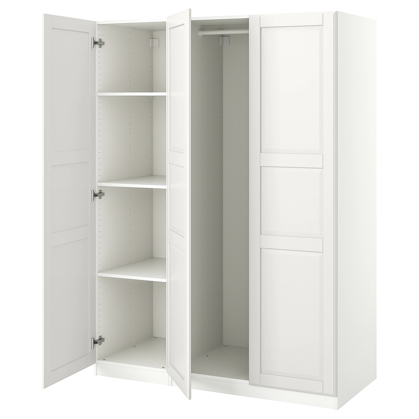 IKEA PAX / TYSSEDAL Wardrobe Combination White 59x23 5/8x79 1/4 "