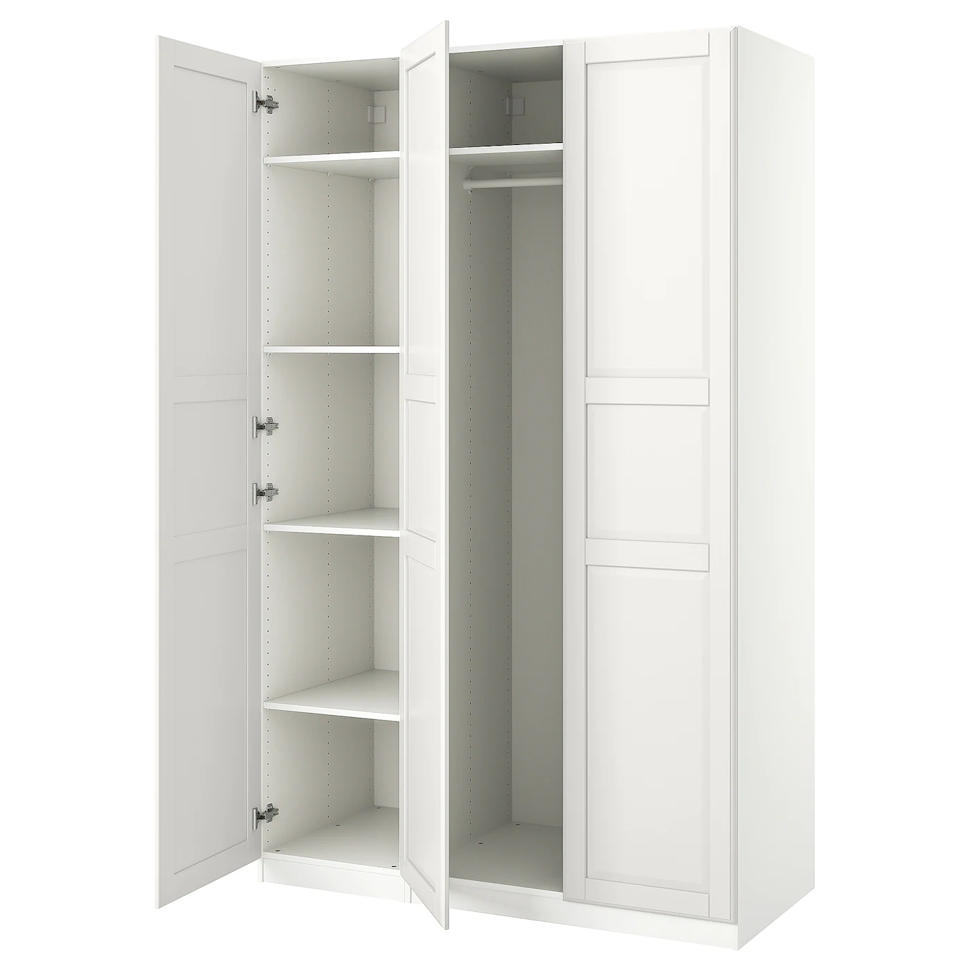 IKEA PAX / TYSSEDAL Wardrobe Combination White 59x23 5/8x93 1/8 " -Ikea Armoi outlet store pax tyssedal wardrobe combination white 1024717 pe833642 s5