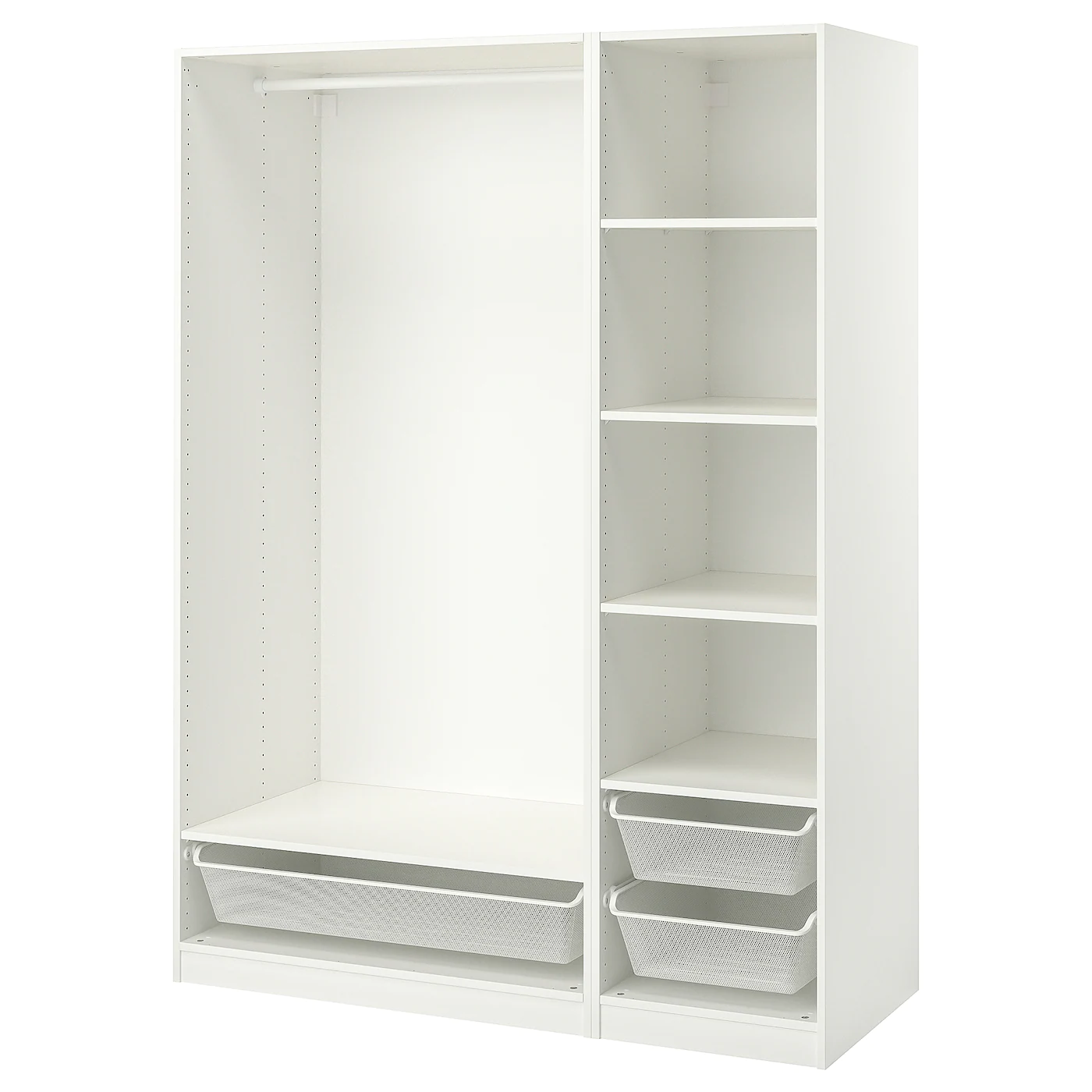 IKEA PAX Wardrobe Combination White 59x22 7/8x79 1/8 " -Ikea Armoi outlet store pax wardrobe combination white 0840353 pe778701 s5
