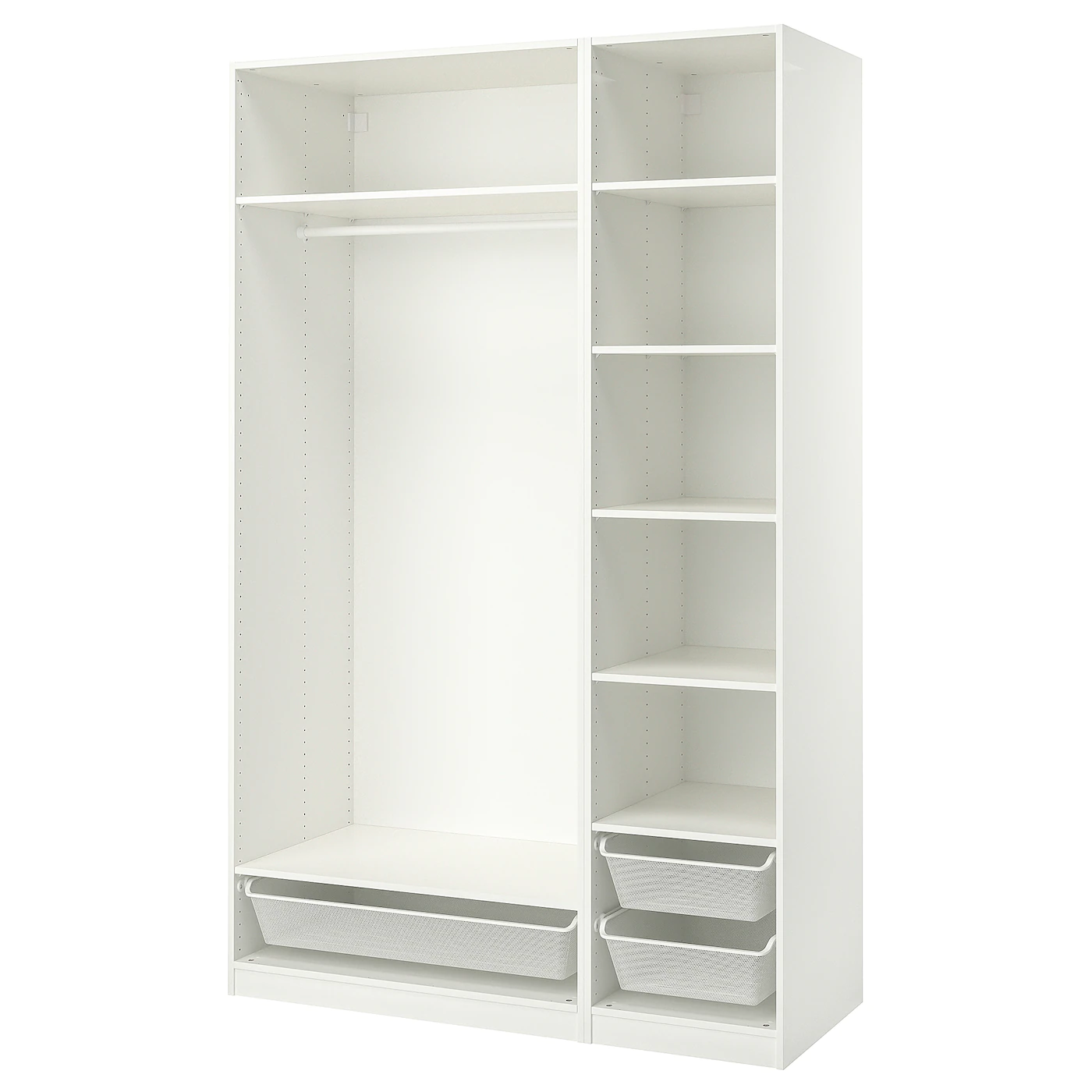 IKEA PAX Wardrobe Combination White 59x22 7/8x93 1/8 " -Ikea Armoi outlet store pax wardrobe combination white 0840355 pe778703 s5
