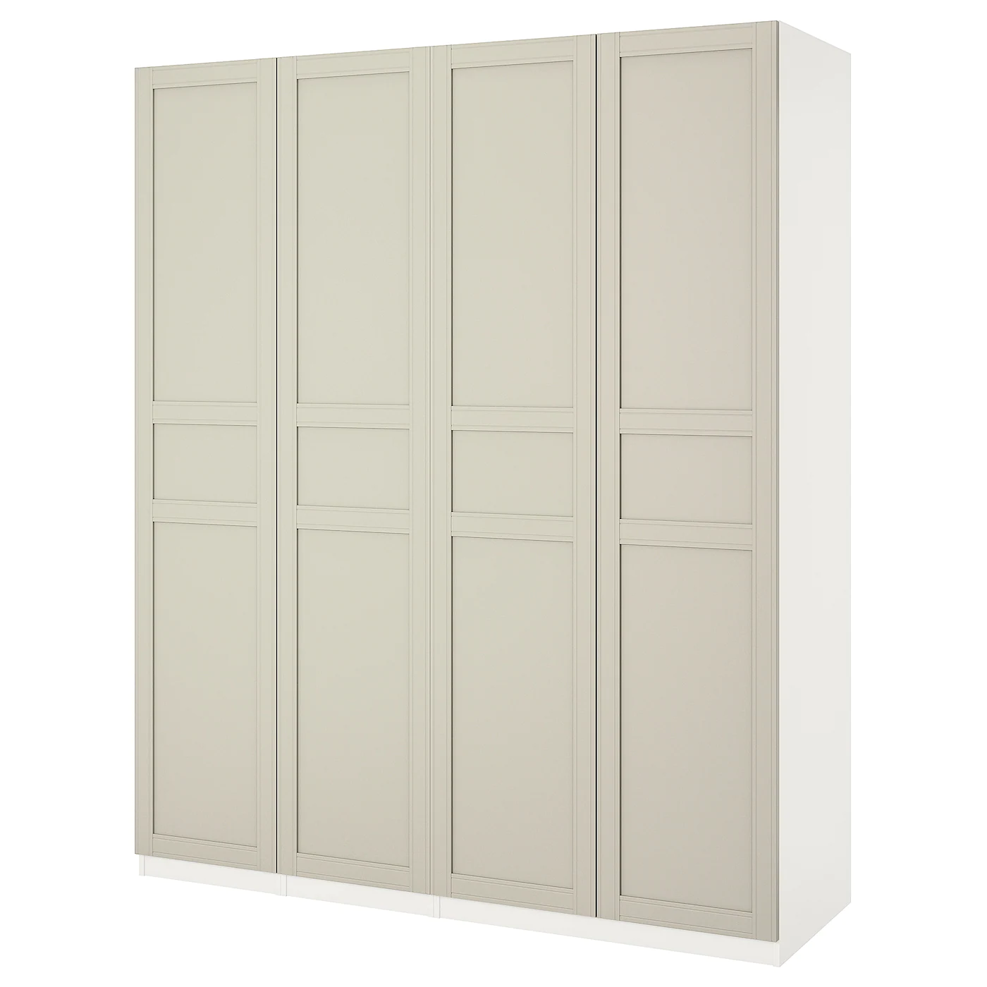 IKEA PAX Wardrobe White/Flisberget Light Beige 78 3/4x23 5/8x93 1/8 " 5 IKEA PAX Wardrobe White/Flisberget Light Beige 78 3/4x23 5/8x93 1/8 " - Image 3