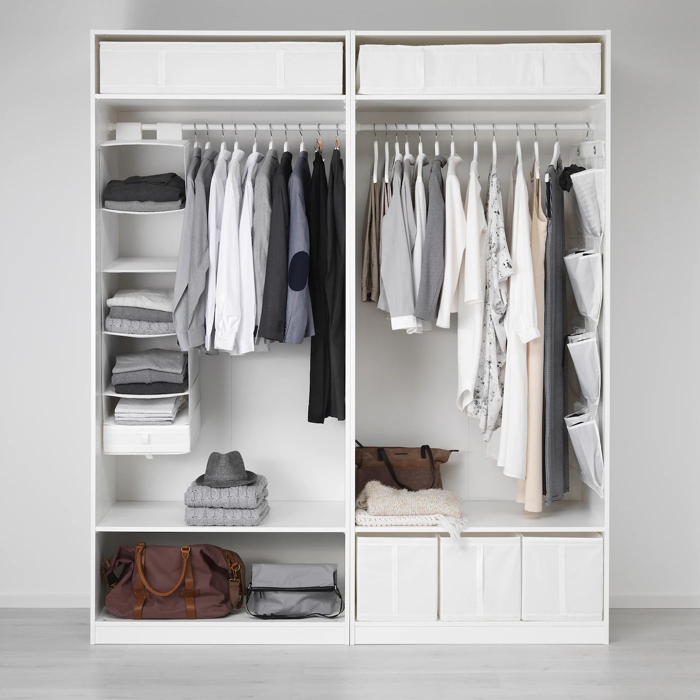 IKEA PAX Wardrobe White/Hasvik White 78 3/4x26x93 1/8 " 6 IKEA PAX Wardrobe White/Hasvik White 78 3/4x26x93 1/8 " - Image 4