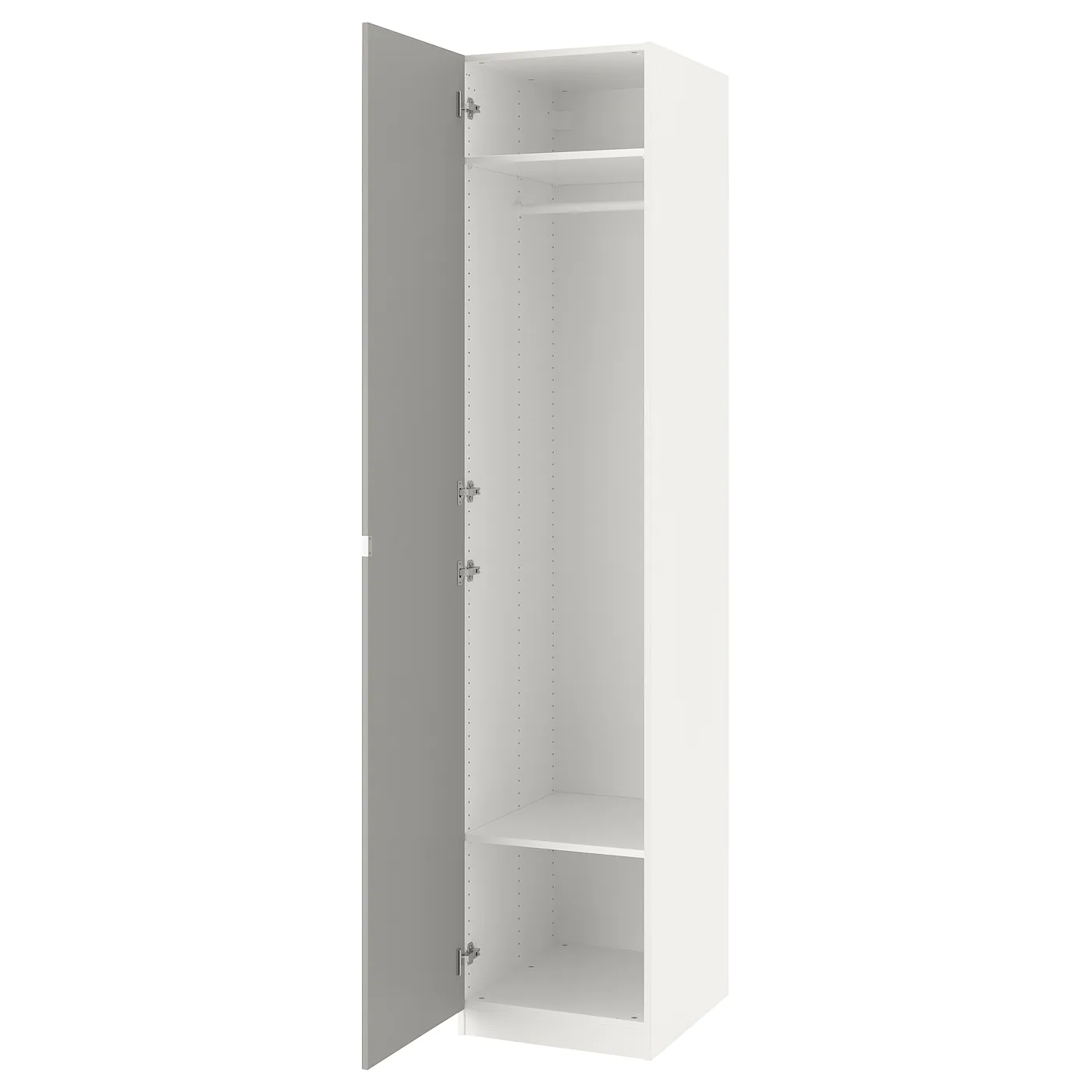 IKEA PAX Wardrobe White/Vikedal Mirror Glass 19 5/8x23 5/8x93 1/8 " -Ikea Armoi outlet store pax wardrobe white vikedal mirror glass 0646124 pe703956 s5