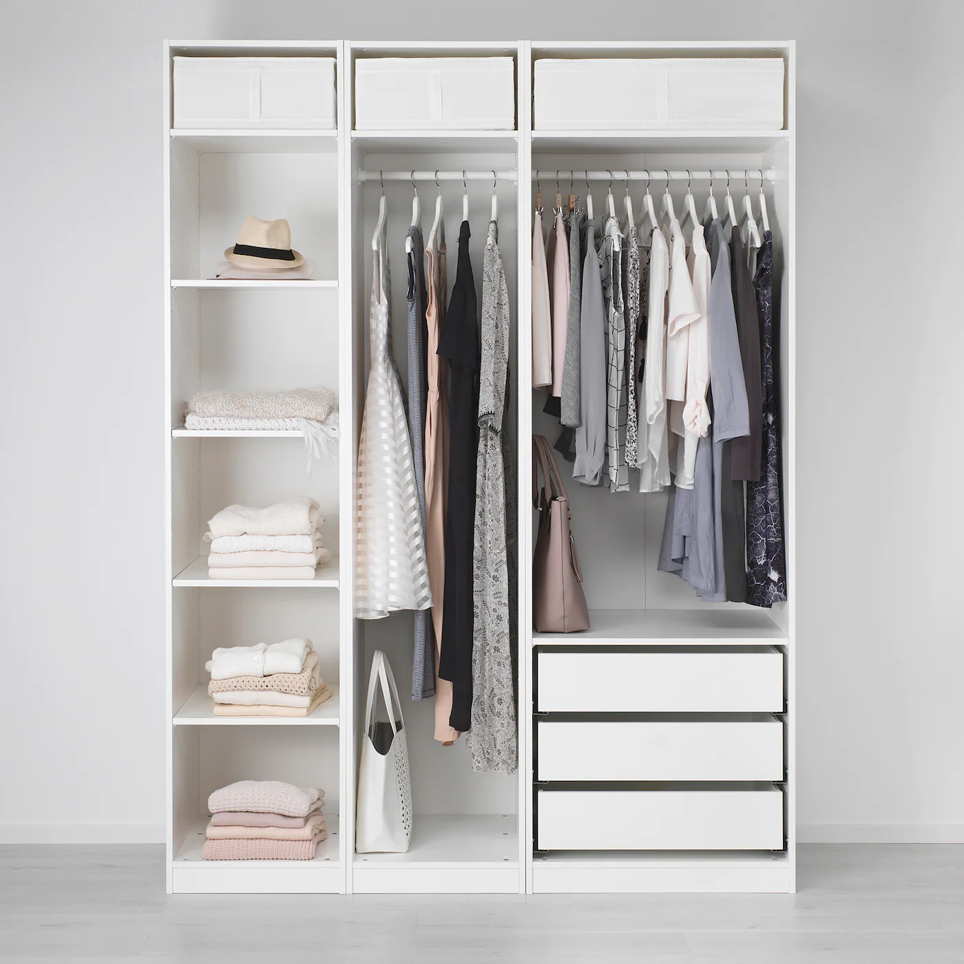 IKEA PAX Wardrobe White 68 7/8x22 7/8x93 1/8 " 5 IKEA PAX Wardrobe White 68 7/8x22 7/8x93 1/8 " - Image 3