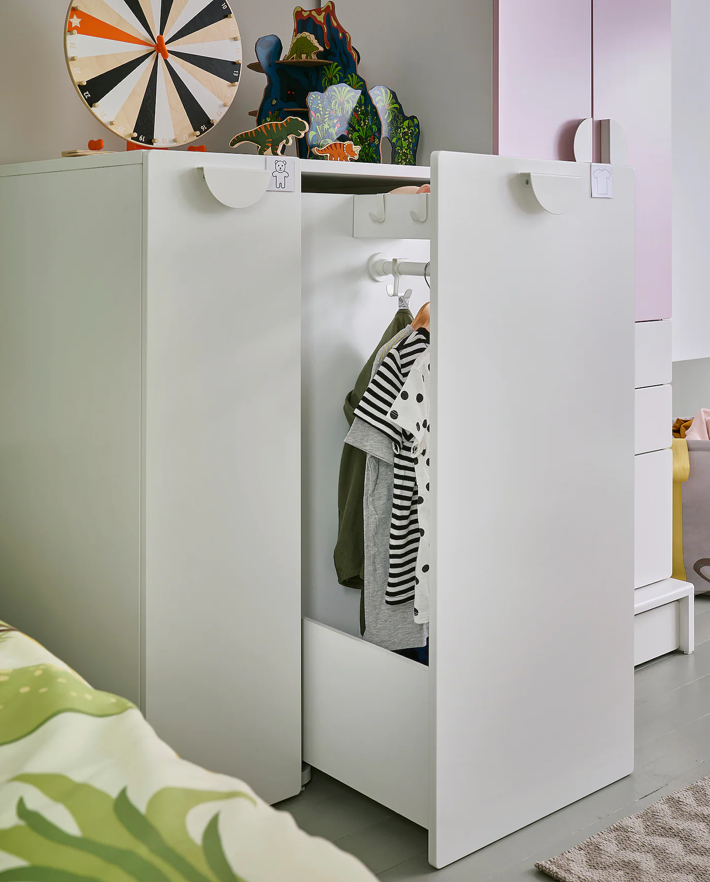 IKEA SMÅSTAD Wardrobe With Pullout Unit White 31 ½x22 ½x42 ½ " 12 IKEA SMÅSTAD Wardrobe With Pullout Unit White 31 ½x22 ½x42 ½ " - Image 10