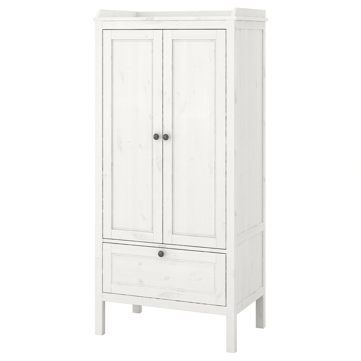 IKEA SUNDVIK Wardrobe White 31 1/2x19 5/8x67 3/8 "