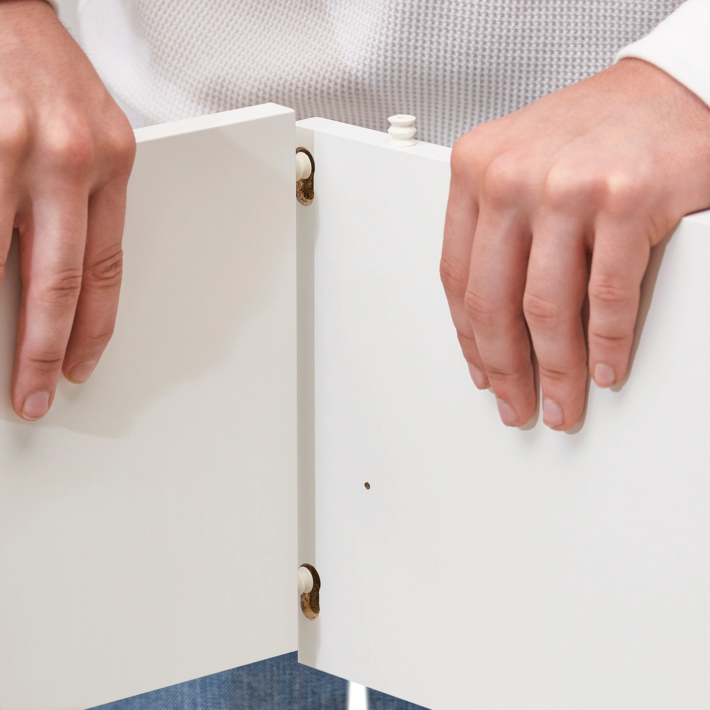 IKEA VIHALS Wardrobe With 2 Doors White 41 3/8x22 1/2x78 3/4 " 7 IKEA VIHALS Wardrobe With 2 Doors White 41 3/8x22 1/2x78 3/4 " - Image 5