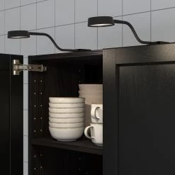IKEA YTBERG Cabinet Lighting Black/dimmable -Ikea Armoi outlet store ytberg cabinet lighting black dimmable 1075905 pe856628 s5